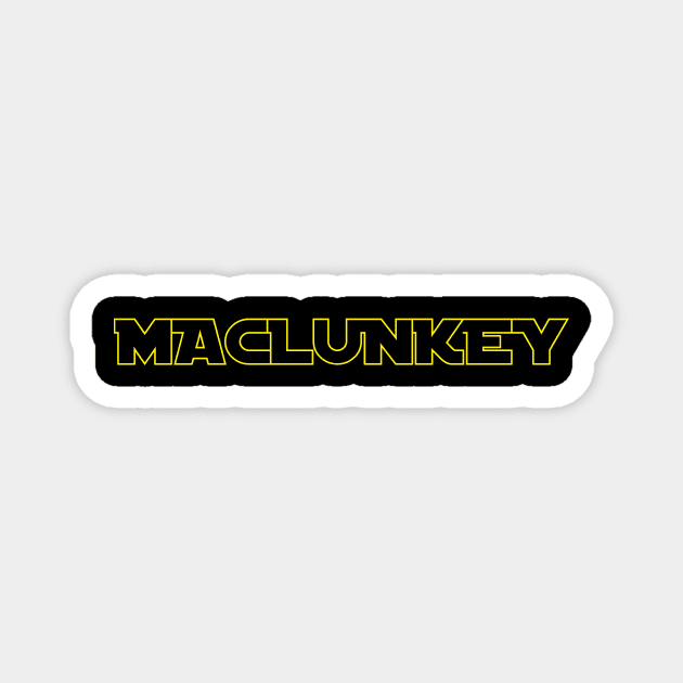 MACLUNKEY Magnet by brodiehbrockie