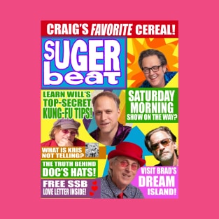 Super Sugar Beats Magazine T-Shirt