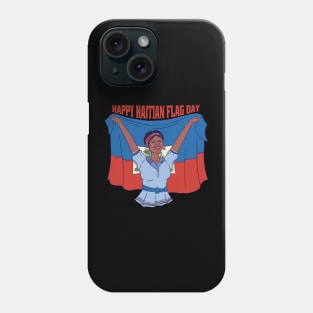 Happy Haitian Flag Day Celebration Haiti Phone Case