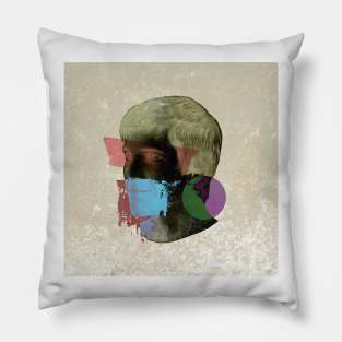 Pulling The Plug - Surreal/Collage Art Pillow