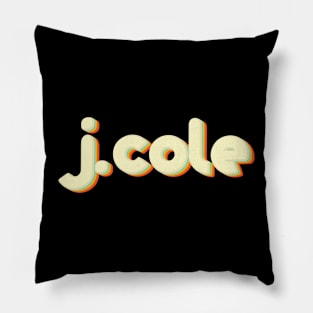 vintage color j. cole Pillow