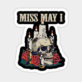 MISS MAY I VTG Magnet