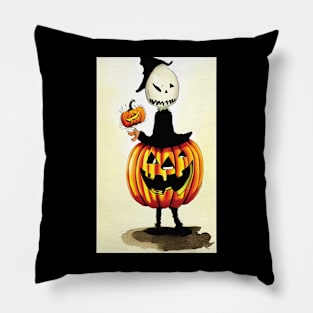 Halloween Scary Evil Pumpkin Funny Pumpkin Head Pillow