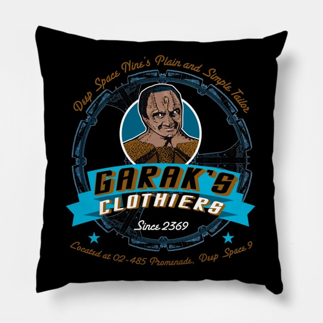 Cardassian Clothier Pillow by Alema Art