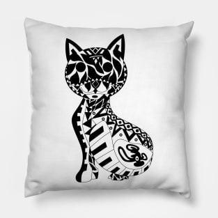 kawaii cat ecopop Pillow