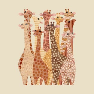 Savanna Giraffes T-Shirt