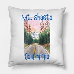 Mt. Shasta, California Pillow