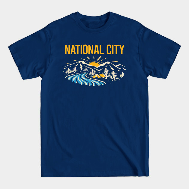 Disover Nature Landscape National City - National City - T-Shirt