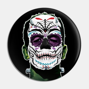 Day of the Dead Monster Pin
