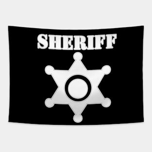 women's t-shirt guard of the sheriff. Tapestry