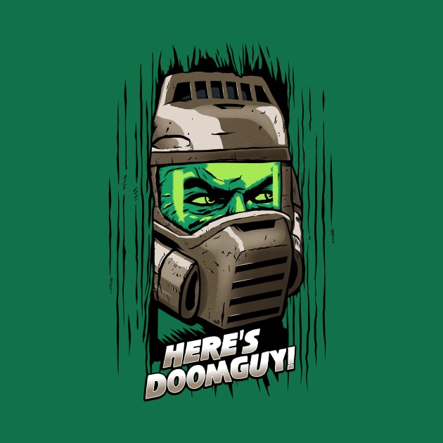 Here's Doomguy! by demonigote