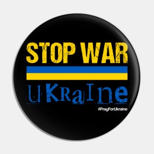 Stop war Ukraine Pin