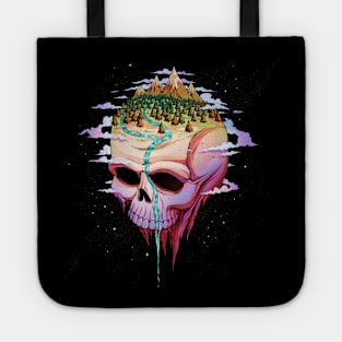 Planet Skull Tote