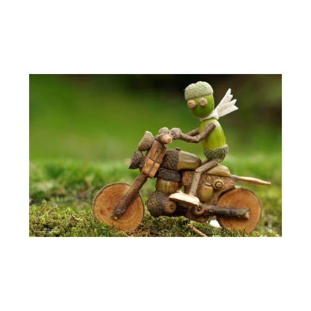 Acorn Man - Oak Folk biker by Simon-dell