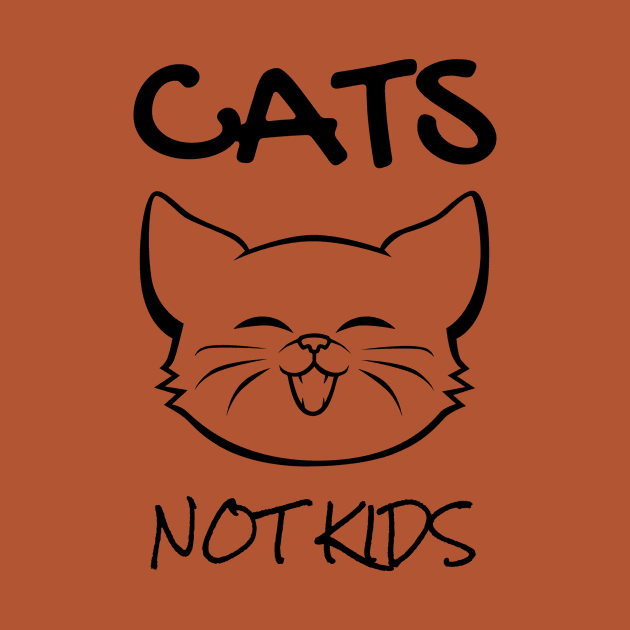 Cats NOT Kids by FurryBallBunny