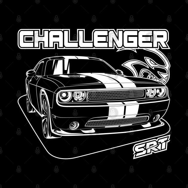 Challenger SRT (White Print) by WINdesign