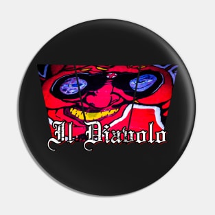 Il Diavolo Rossoneri Pin