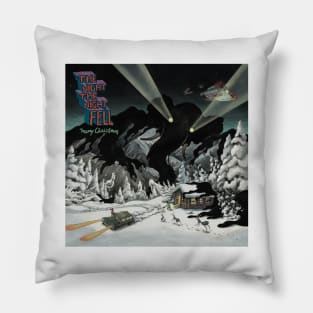 The Night The Night Fell-front Pillow