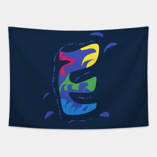 Letter E Tapestry