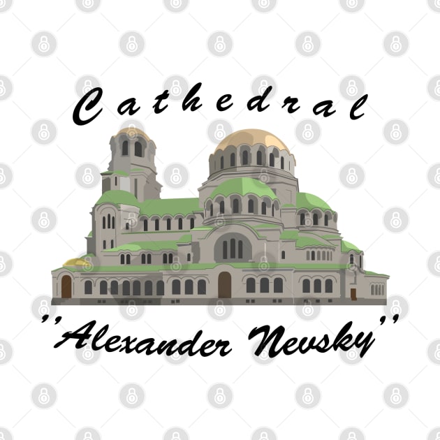 Abstract Art - Cathedral ''Alexander Nevsky'' by DesignWood Atelier