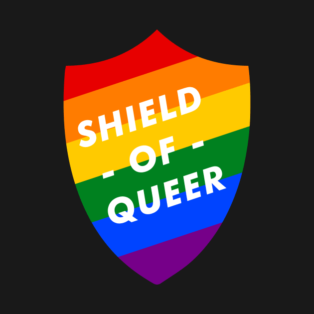 Shield of Queer by banditotees