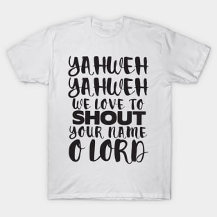 YHWH Name Above All Names Active T-Shirt for Sale by Torah-Tees