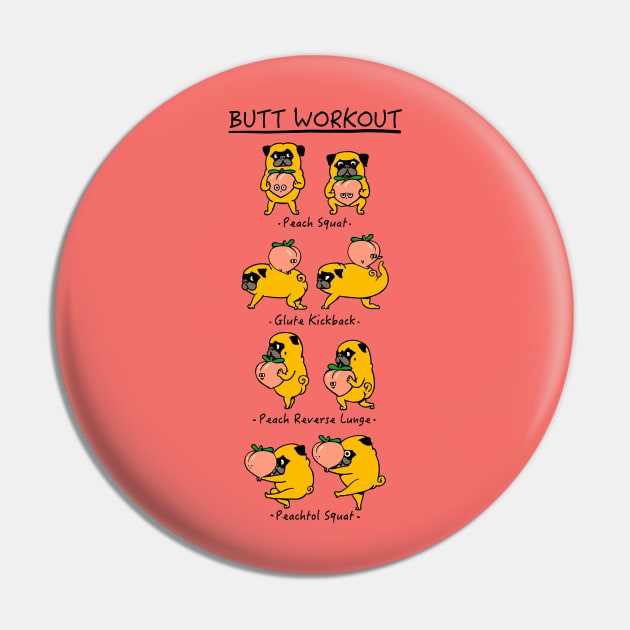 Butt Workout Pin by huebucket