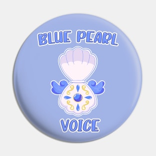 Blue Pearl Voice Pin