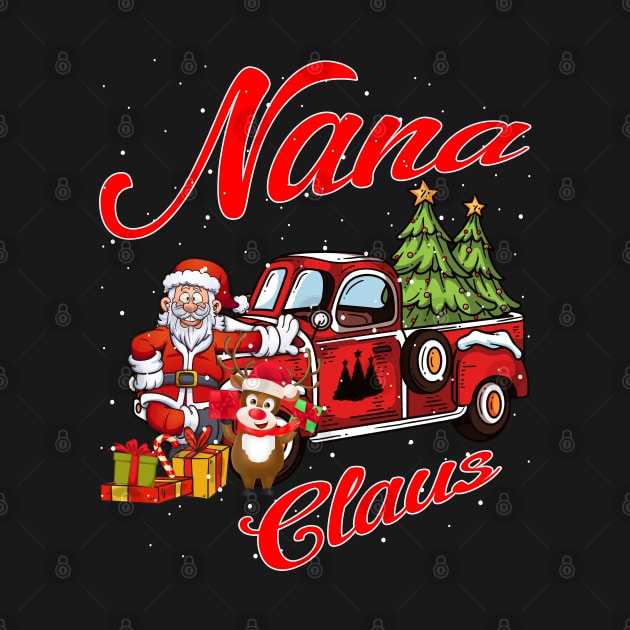 Nana Claus Santa Car Christmas Funny Awesome Gift by intelus