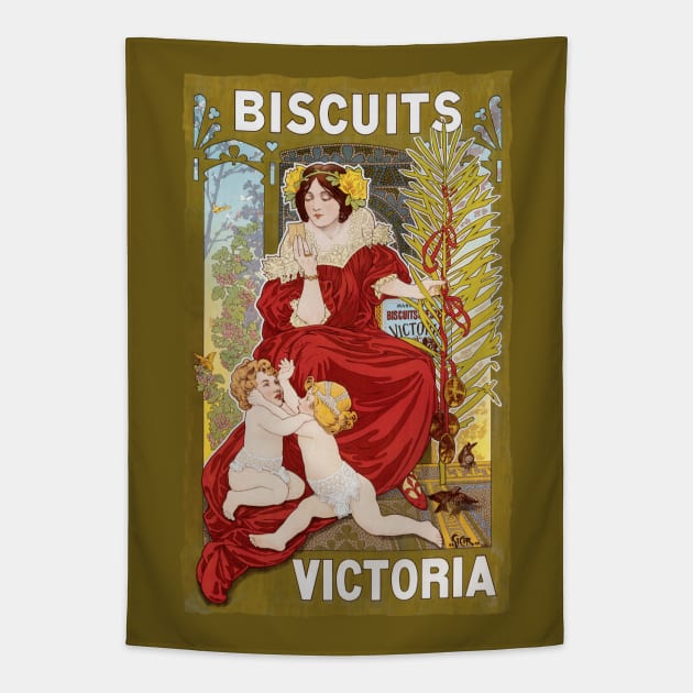 Victoria Biscuits Tapestry by UndiscoveredWonders