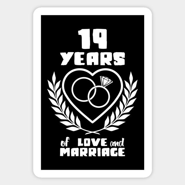 12 Years Married Wedding Anniversary Wedding Anniversary Sticker Teepublic Uk