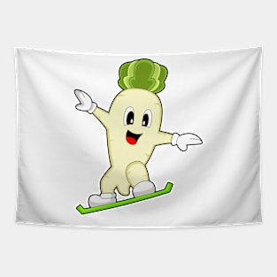 Radish Snowboard Winter sports Tapestry