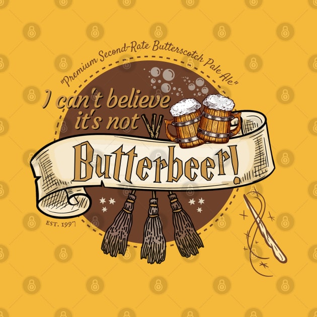 I Can't Believe It's Not Butter Beer! by hawkadoodledoo