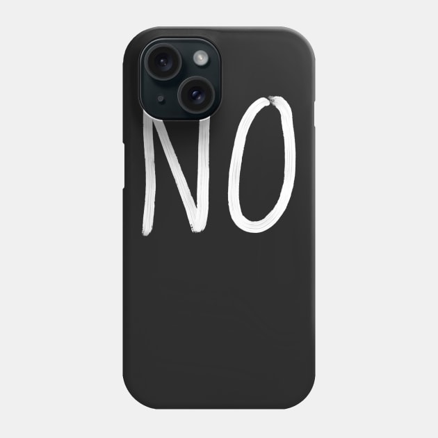 No Phone Case by politictees