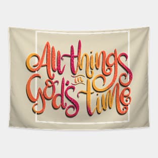 God's Time Tapestry