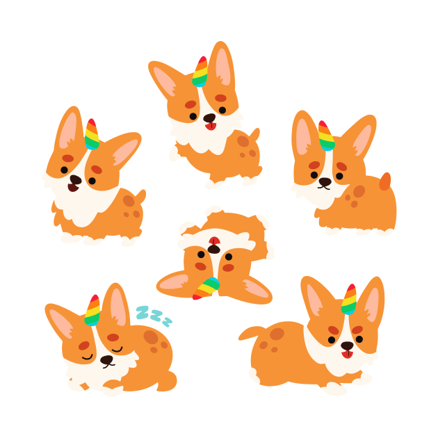 Corgi Puppies by edwardecho