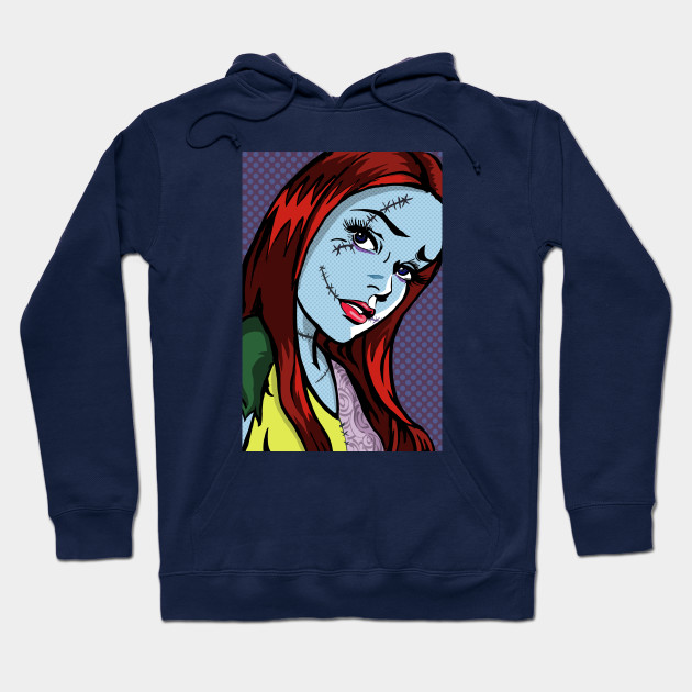 Sally Stiches Lichtenstein Nightmare Before Christmas Hoodie