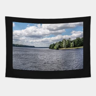 Daugava river (Latvia) summer view Tapestry