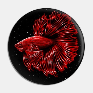 Betta fish in space Pin