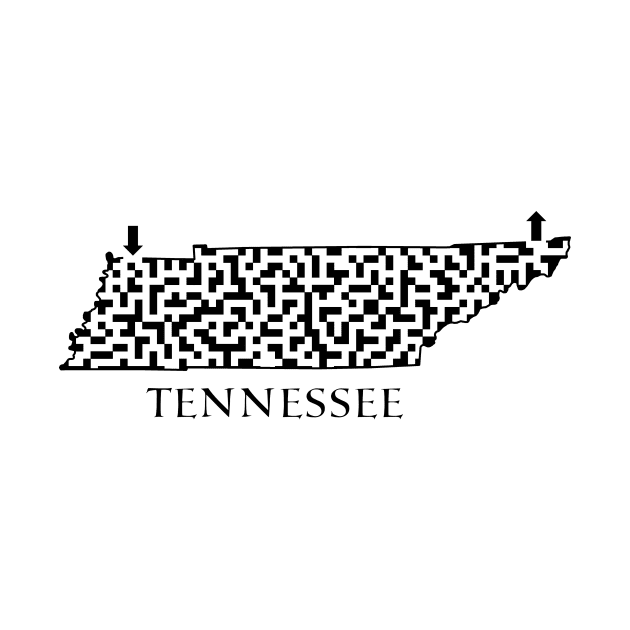 State of Tennessee Maze by gorff