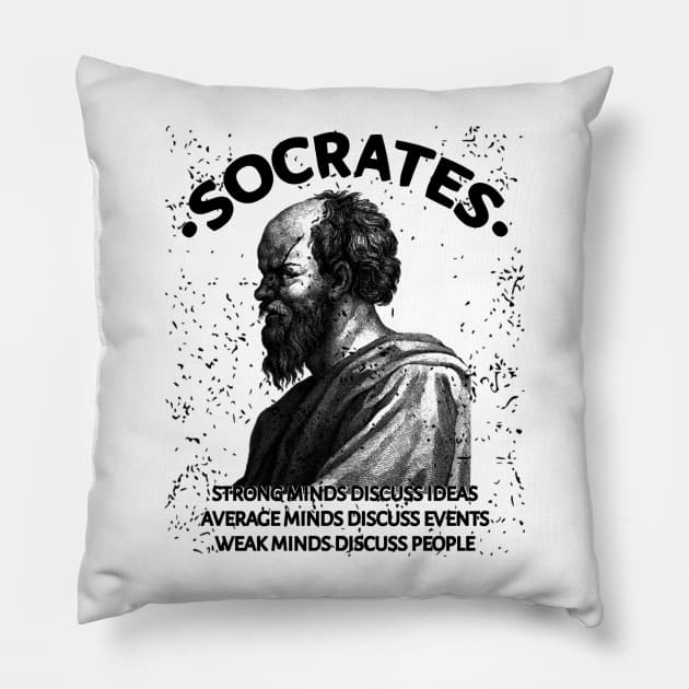 Socrates Pillow by radeckari25