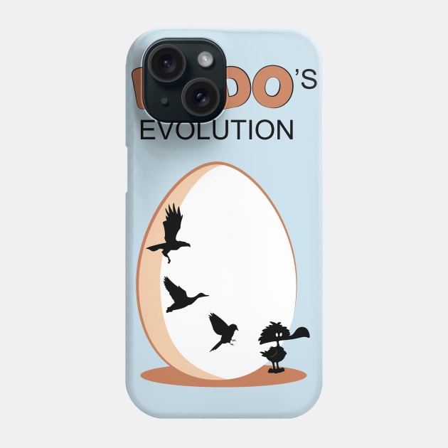 Dodo's Evolution Phone Case by Barlax