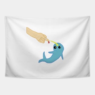 Narwhal Finger Pricks Tapestry