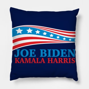 Joe Biden Kamala Harris 2020 American Flag Pillow