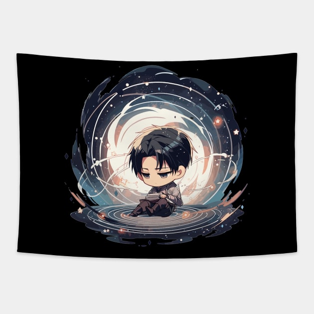 chibi levi Tapestry by OzzyBazooka