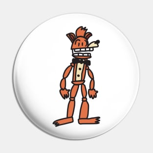 Foxy the Pirate Kid Pin