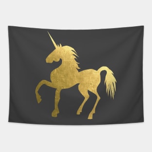 Golden Unicorn Power! Tapestry