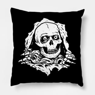 Skeleton Ripped Pillow