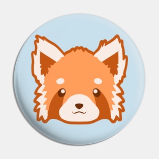 Cute Little Red Panda Pin