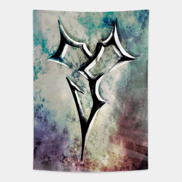 final fantasy x icon symbol Tapestry by mcashe_art